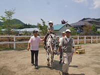 乗馬療法